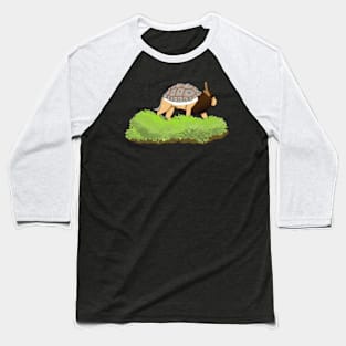 Lion Turtle :: Canines and Felines Baseball T-Shirt